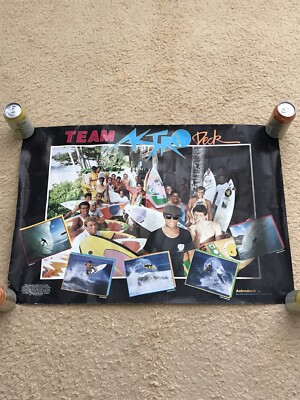 TEAM ASTRODECK VINTAGE 85-86 ASTROBOYZ TEAM RIDERS POSTER GERRY LOPEZ ...