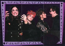 Osbournes Family Portrait Chase Card Set FP1 thru FP9 Inkworks 2002