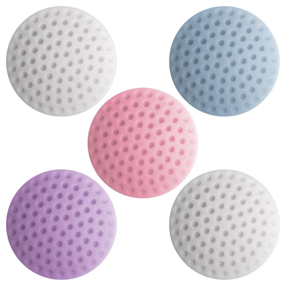 Self-Adhesive Rubber Wall Protector - Door Handle Buffer Bumper Guard Stopper, 50mm Diameter