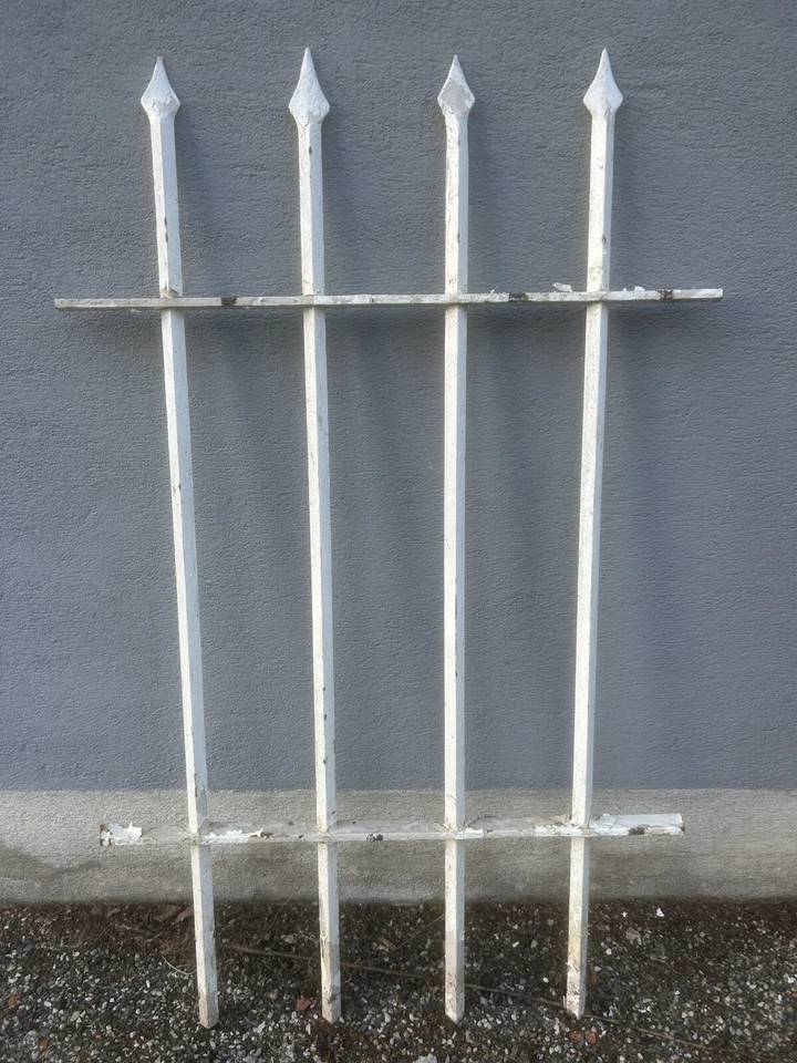 1x Grille de Défense Fer Forgé Ancien Château Maison Barreau Fenêtre 85 x 130cm - Photo 2/4