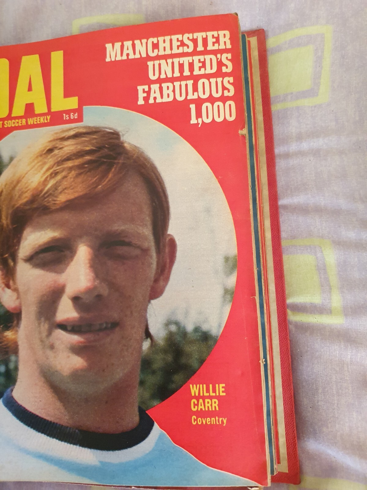 First x104 Issues in Original Binders Job Lot/Bundle Goal Magazine 1968