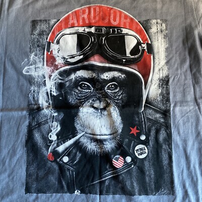 Bull T-Shirt - Punk Rock - Ape - Monkey - Hardcore - Sweden - Denmark - Norway