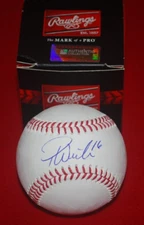 PATRICK WISDOM Signed MLB BASEBALL CHICAGO CUBS BECKETT WITNESS 1W874165