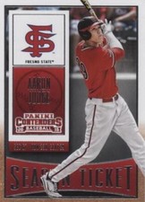 2015 Panini Contenders - Season Ticket Aaron Judge #3 (RC)