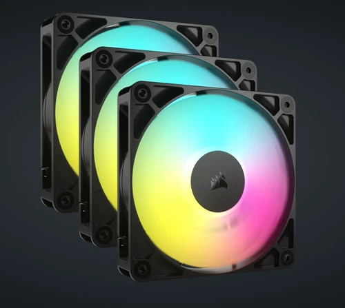 120mm Corsair RS120 ARGB PWM Fan 3 2100RPM 4 Pin Case  AirGuide Cool Performance
