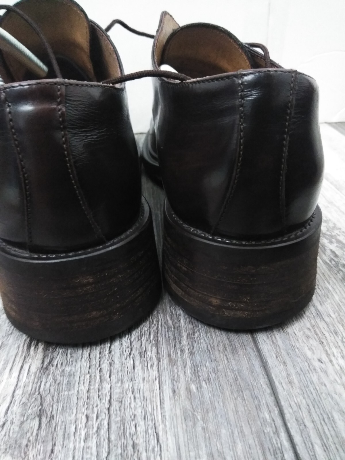 SAOLA Scarpe eleganti da uomo Aldo marrone scuro in pelle taglia 10 5