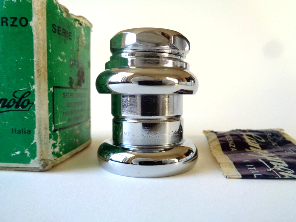 *NOS Vintage 1970s Campagnolo Gran Sport British thread headset (#1040/A) - Image 2 of 4
