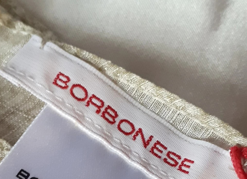 BF5 FOULARD donna BORBONESE monogram - OFFERTA al 60% - Made in Italy - Immagine 4 di 4