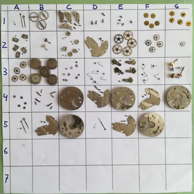 MST 365 (Medana, Roamer) watch movement parts