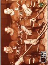 1991-92 NHL Pro Set - French #337 Le trio de puissance