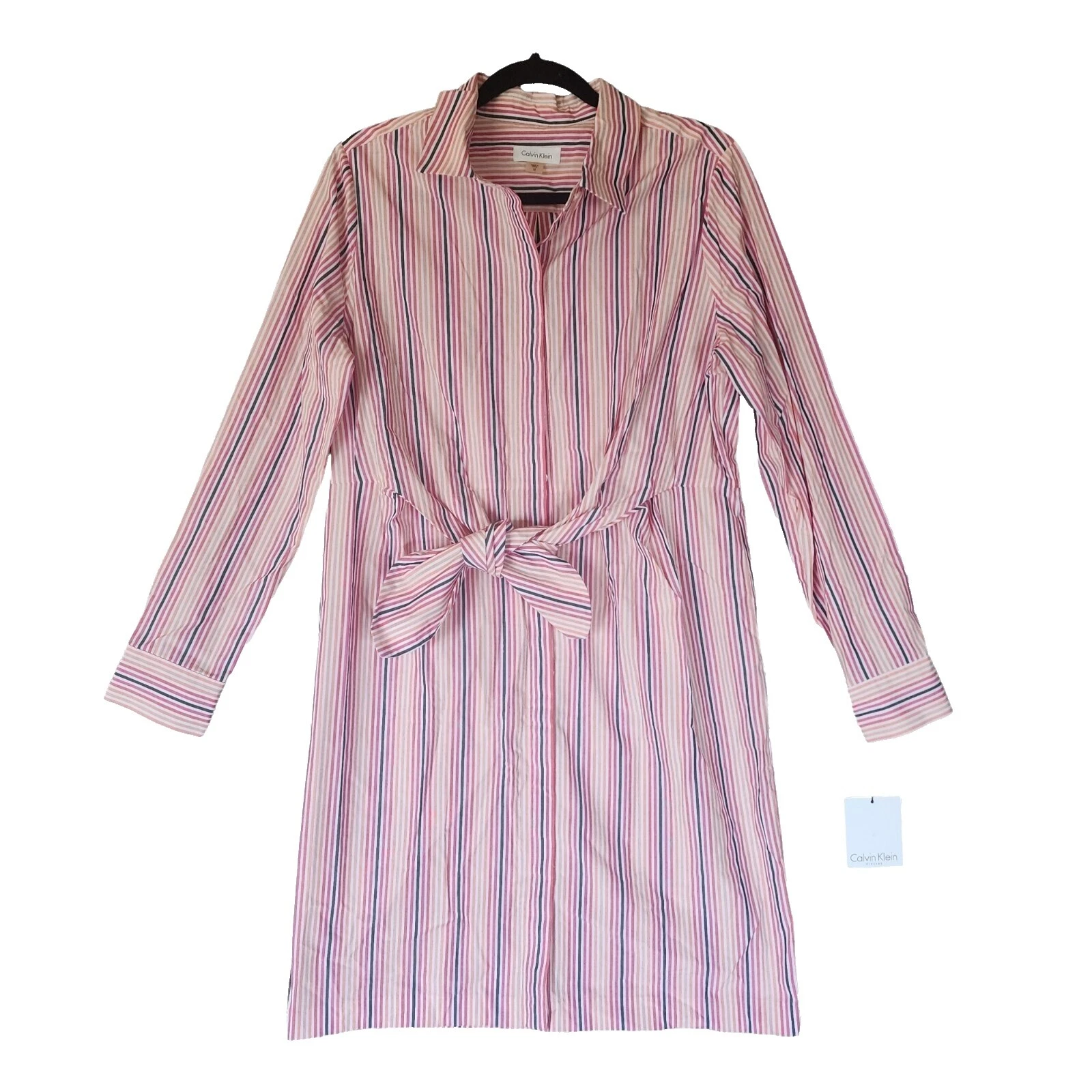 Calvin Klein Long Sleeve Shirt Dresses