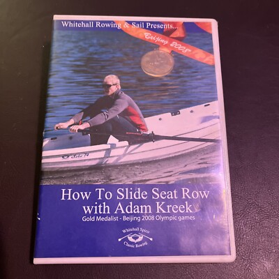 HOW TO SLIDE SEAT ROW DVD WITH ADAM KREEK GOLD MEDALIST BEIJING 2008 OLYMPIC GAM