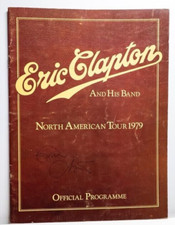 Eric Clapton and His Band AUTOGRAPHED Signed 1979 Tour Program Album
