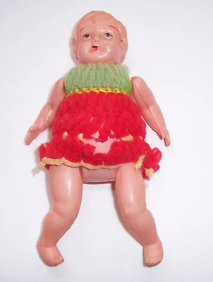 Alte Zelluloid Puppe Japan Größe: 15 cm um 1940/50 ! (N3 - Bild 1 von 2