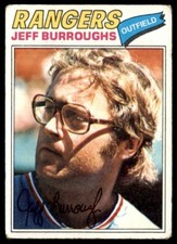 1977 Topps Jeff Burroughs Texas Rangers #55