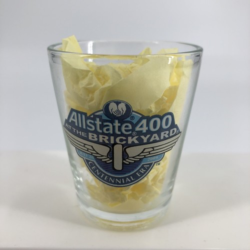 2009 Allstate Brickyard 400 NASCAR Shot Glass - Indianapolis Motor Speedway