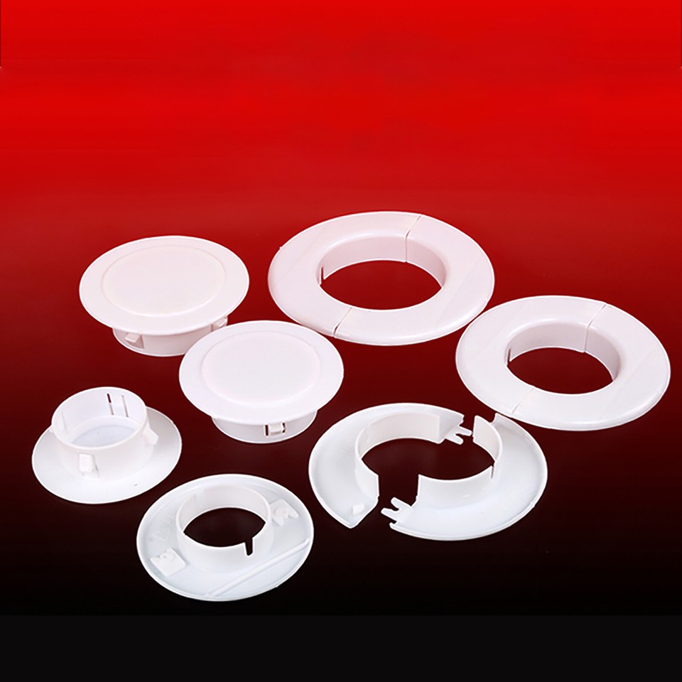 Wall Hole Plastic Cable Hole Cover Round Wire Tidy Grommet Pipe Hole