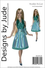 Rodeo Drive Doll Clothes Sewing Pattern 22" American Model Dolls Tonner