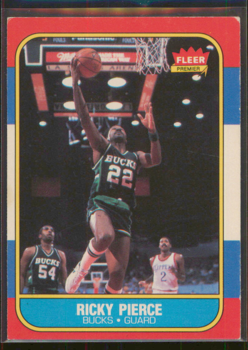 1986-87 Fleer #87 Ricky Pierce