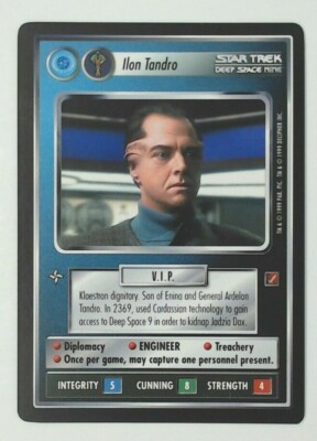 Star Trek CCG - Ilon Tandro - Blaze of Glory -S98