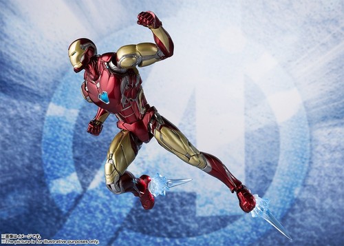 RARE S.H.Figuarts Avengers Endgame Iron Man Mk85 Figure 2019 from MARVEL JAPAN - Picture 7 of 9