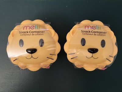 Melii Snack Container - Lion - Set of Two