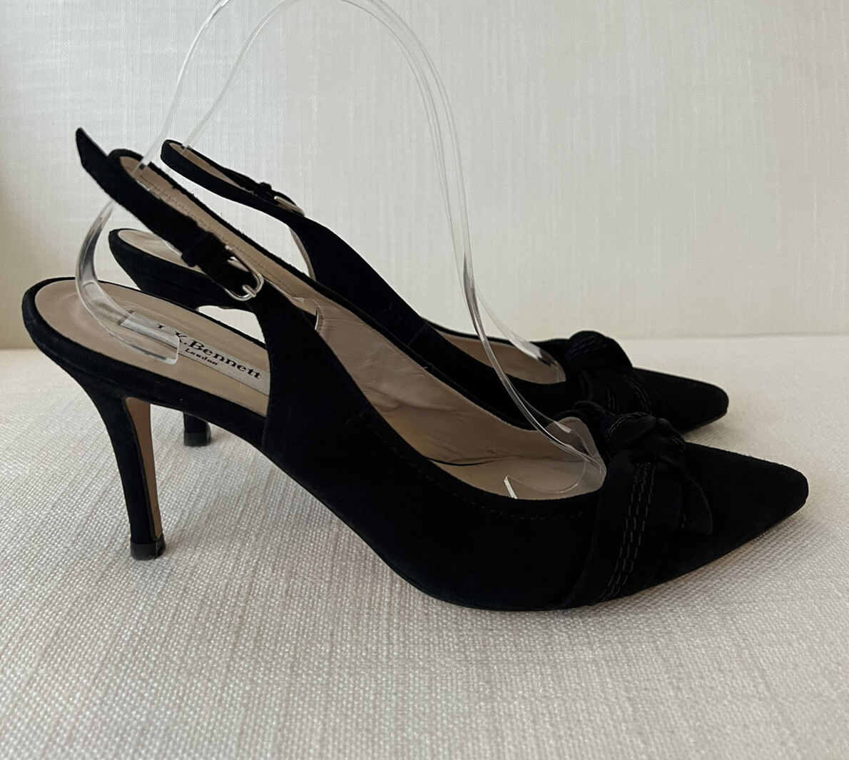 Купить L K Bennett Black Suede 