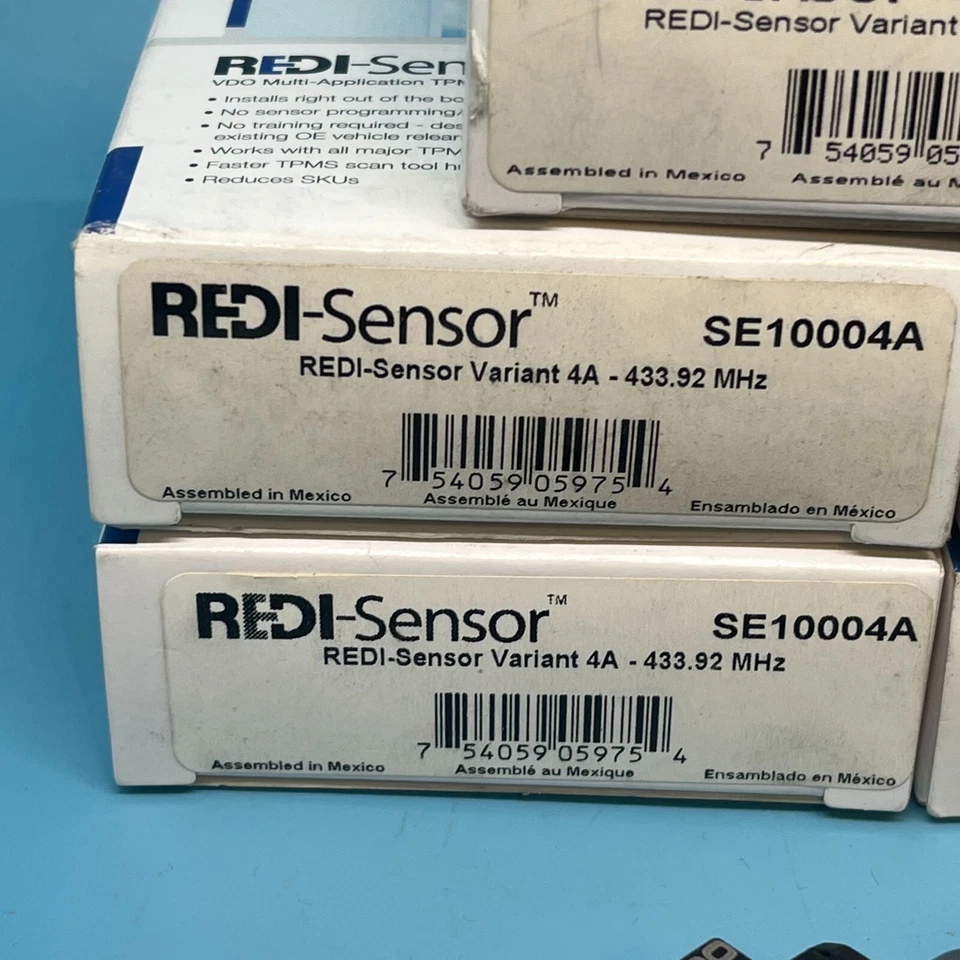 Juego de 5 sensores de presión de neumáticos VDO TPMS SE10004A Foto 3 de 3