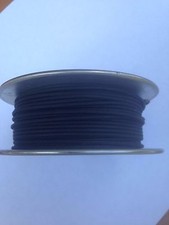 CLOTH COVERED C24 BLACK 24-GAUGE WIRE 25 feet for PREWAR LIONEL, A.F.,MARX