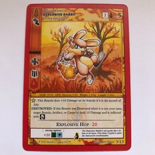 Explosive Rabbit 3/13 - Release Event Deck - MetaZoo Wilderness 1st Edition