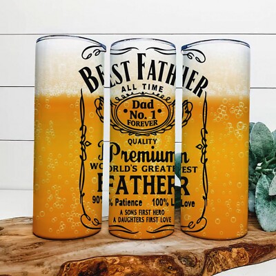 Best Father Beer Design 20oz Tumbler
