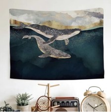 Wall Tapestry Whales