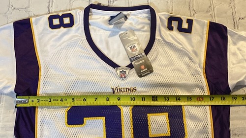 Minnesota Vikings Adrian Peterson #28 Reebok NFL Jersey Women’s Small/ See Pics - Picture 10 of 20