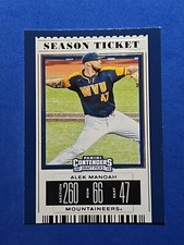 2019 Alek Manoah ROOKIE RC Panini Contenders Draft #2 Season Ticket Pitching 