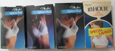 NOW 5 VINTAGE PLAYTEX 18 HR LACE CUP BRAS WHITE  ALL UNUSED In ORIGINAL BOXES