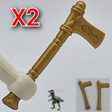 X2 Playmobil Golden Axe-Egyptian Soldier-Pharaoh Guard-Egyptian Warrior