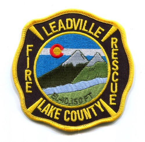 Leadville Lake County Fire Rescue Department Patch Colorado CO - Picture 1 of 1