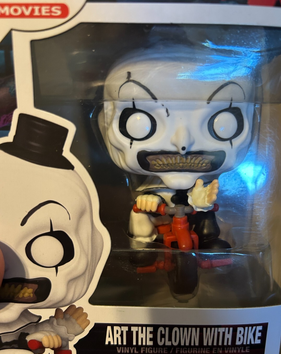 Funko Movies Terrifier Art Clown w/ Bike 1591 Damien Leone Pop