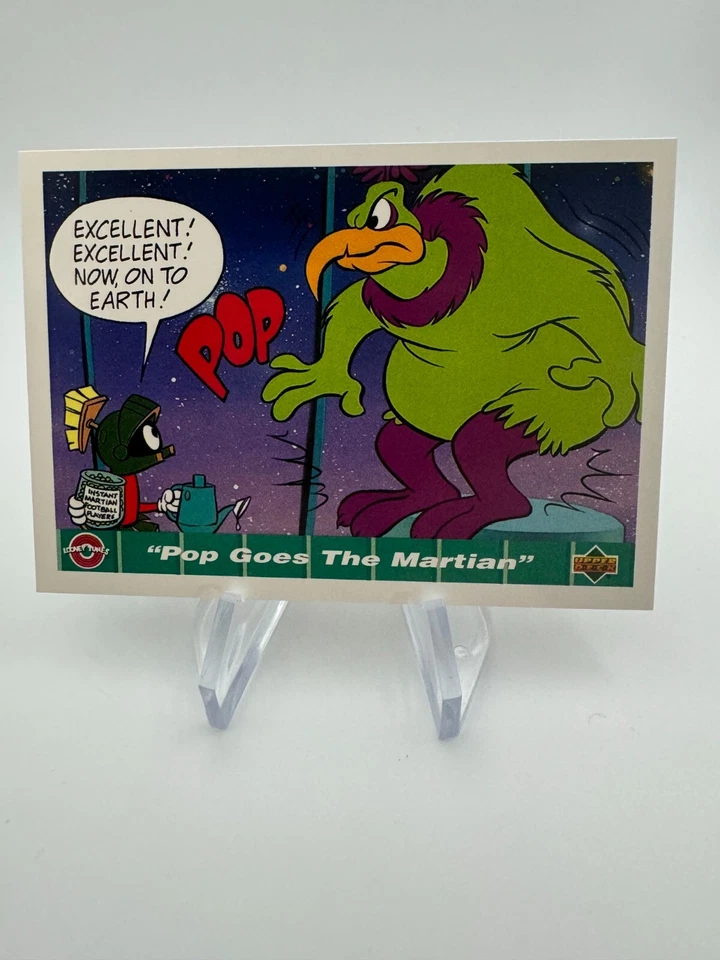 1992 Comic Ball 4 Football Cards Fill Your Set! Looney Tunes - Image 4 of 4