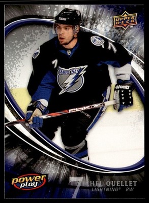 2008-09 Upper Deck Power Play Box Set Michel Ouellet Tampa Bay Lightning #265