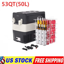 12 Volt Car Refrigerator 50 LElectric Cooler Portable Freezer Fridge 0℉~50℉