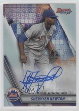 2019 Bowman's Best Auto Refractor Shervyen Newton #B19-SN Auto 0us5