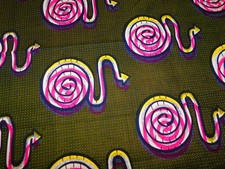 6 Yards HITARGET African Guaranteed Wax Block Print COTTON FABRIC Veritable