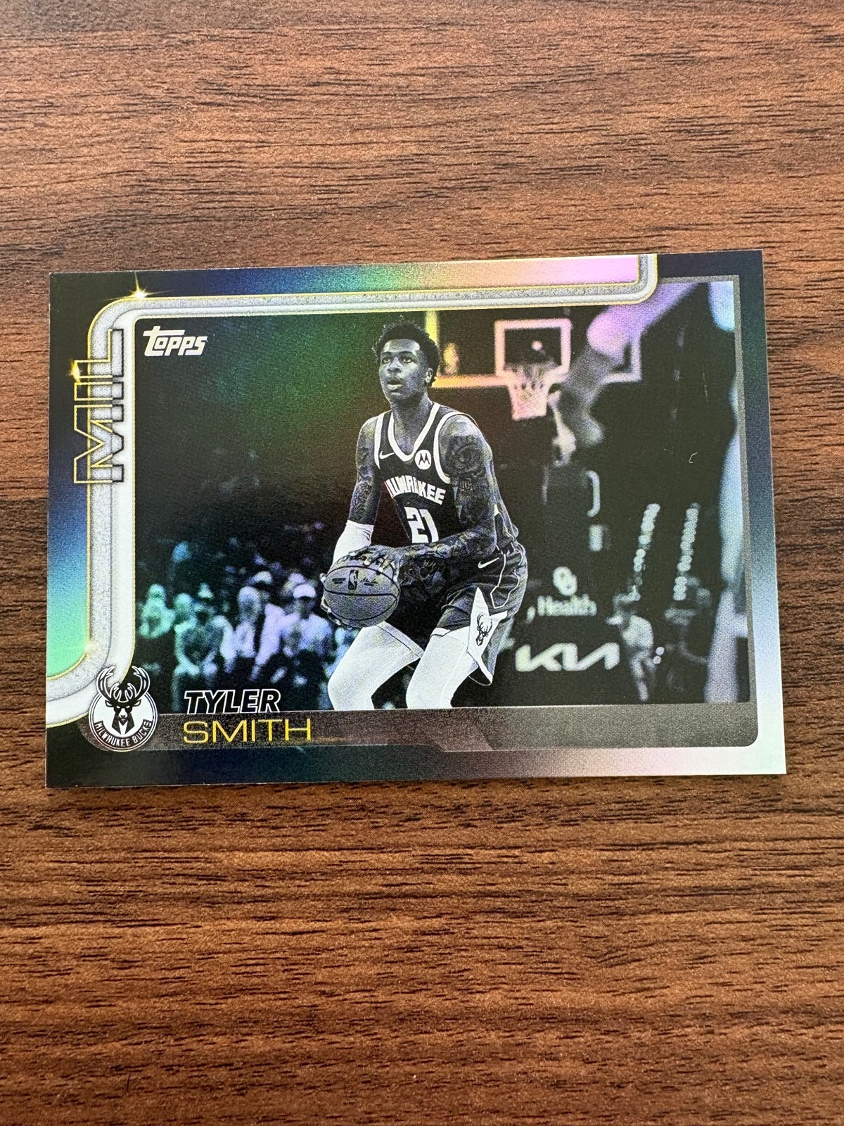 2025-26 Topps #60 Tyler Smith Blackout NM