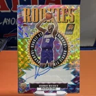 2025-26 Topps Finest Khaman Maluach #RFA-KM Yellow Geometric Rookies RC Auto /35