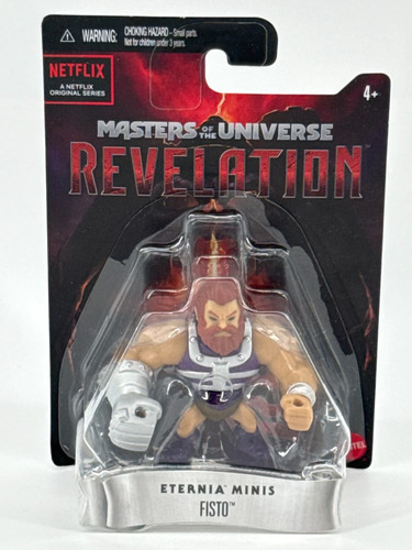 Mattel MOTU Fisto Revelation Eternia Minis 3in MOC Netflix Figure