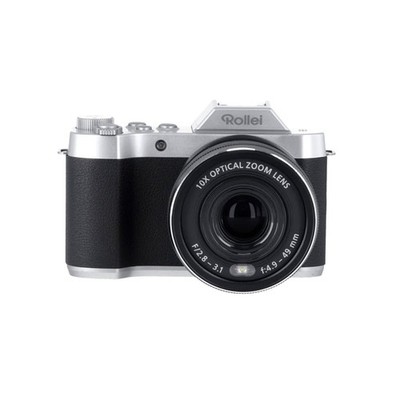 ROLLEI Powerflex 10x Retro Kompaktkamera 64MP 4K USBC Schwarz