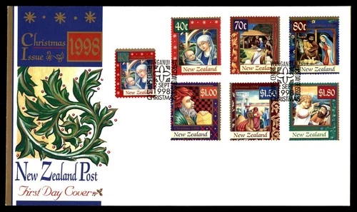 Mayfairstamps New Zealand FDC 1998 Christmas issue First Day Cover aaw_86053