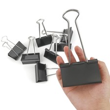 8 Pcs 3 Inch Jumbo Binder Clips Heavy Duty Large Paper Clamps for Office