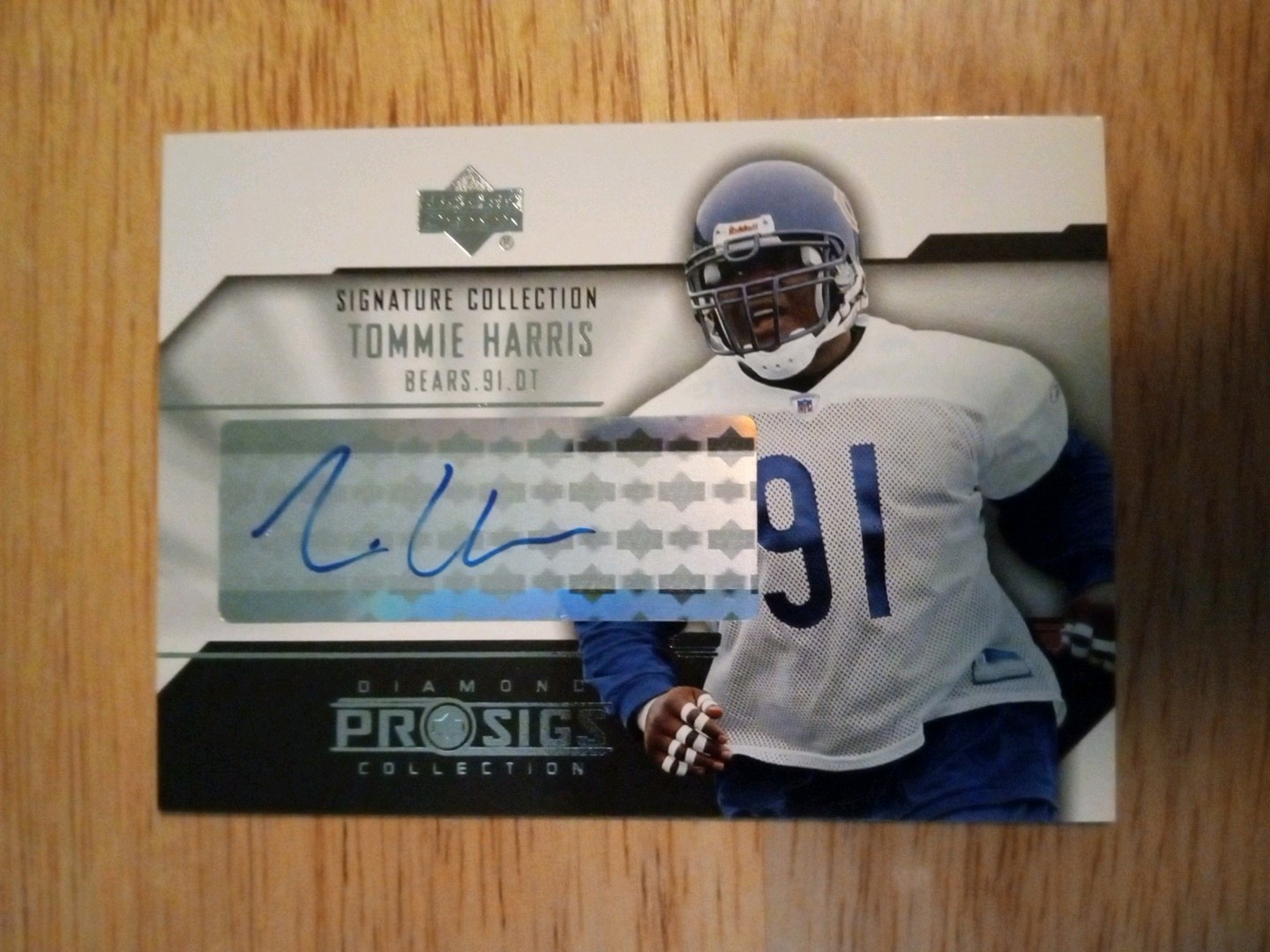 Tommie Harris Upper Deck Diamond Pro Sigs Signature Collection #SCTH Signature Coll.-Spectrum